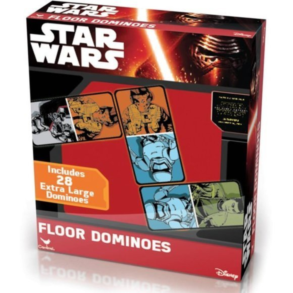Disney Star Wars Episode VII Cardstock Floor Dominoes 28 pieces‎ Game